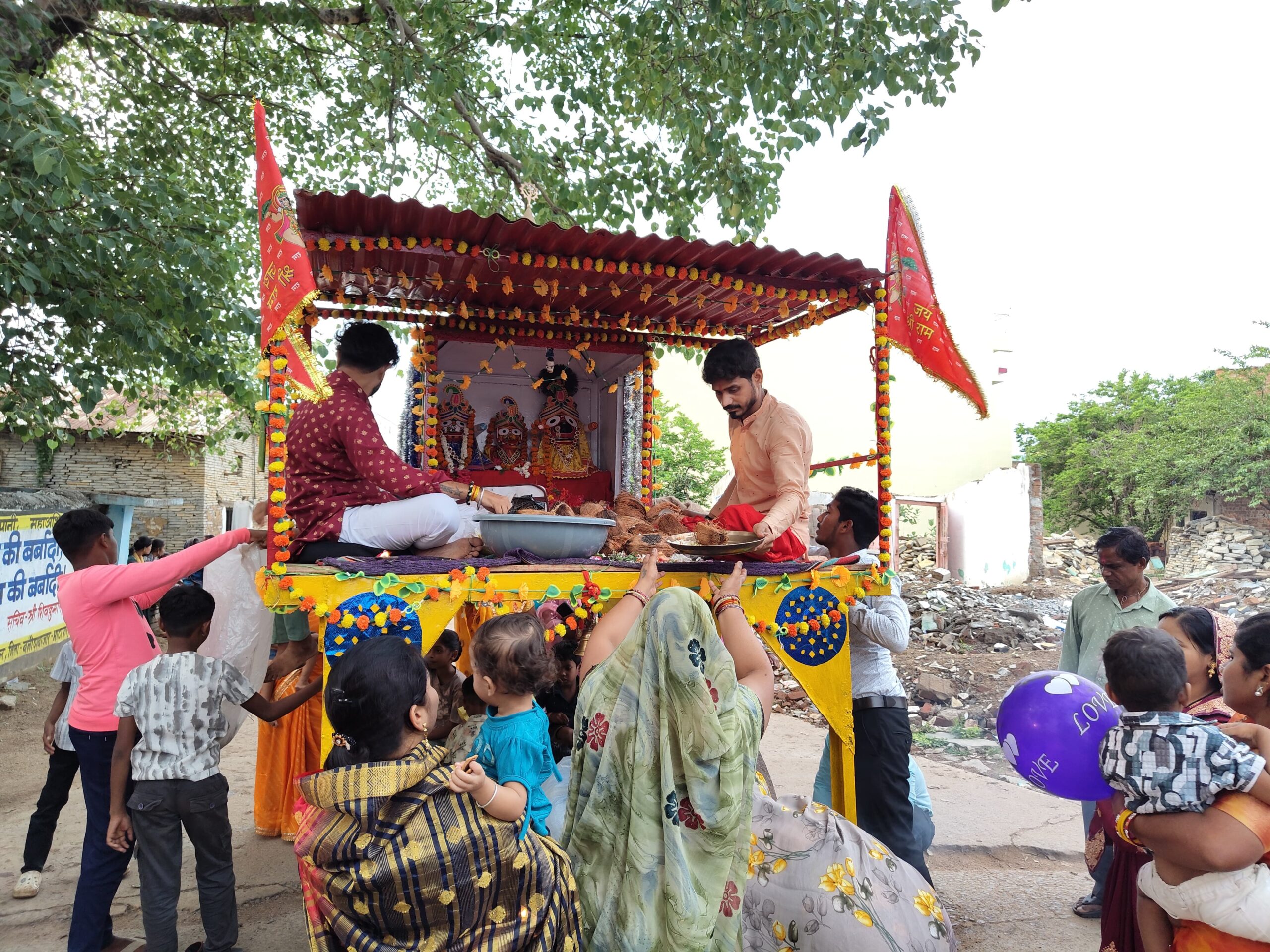 कटगी में धूमधाम से निकाली गई रथयात्रा… भक्तों ने पूजा अर्चना कर लिया आशीर्वाद….